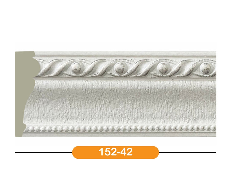 ابزار دکوراتیو کلاسیک 152 گلویی زیر سقفی PVC