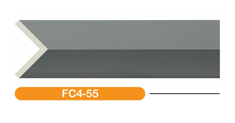 نبشی FC4 لبه دیوار. بهینا پلی استایرن PVC