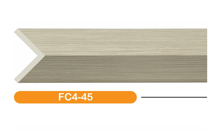 نبشی FC4 لبه دیوار. بهینا پلی استایرن PVC