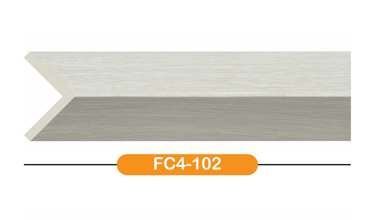 نبشی FC4 لبه دیوار. بهینا پلی استایرن PVC