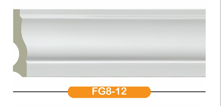 قرنیز FG9پایین دیوار. پلی استایرن بهینا PVC