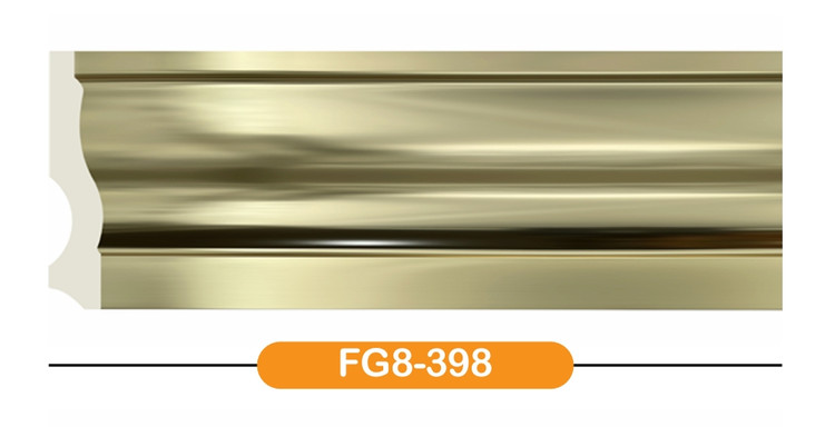 قرنیز FG9پایین دیوار. پلی استایرن بهینا PVC