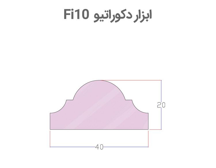 قرنیز FI10 قاب بندی دیوار پلی استایرن بهینا